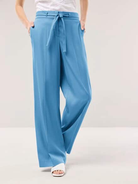 Marlene aus kühlendem Gewebe Jeansblau Marlene aus kühlendem Gewebe Jeansblau