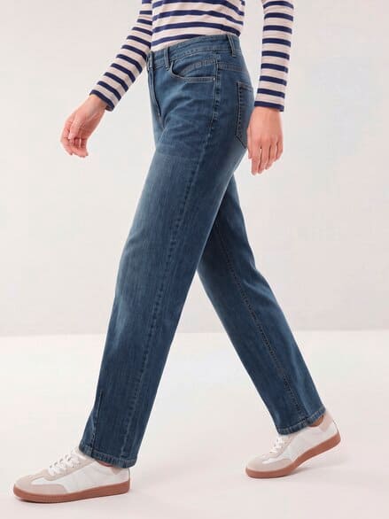 Barrel Jeans Blue Stoned Barrel Jeans Blue Stoned