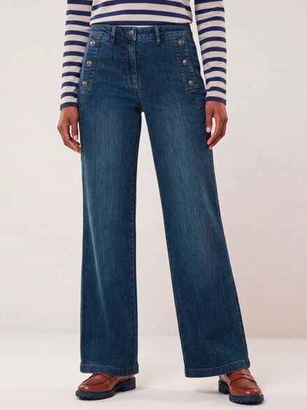 Sailor Marlene Jeans Blue Stoned Sailor Marlene Jeans Blue Stoned