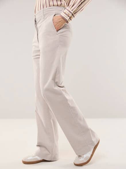 Marlene Hose aus weichem Cord Soft Sesam Marlene Hose aus weichem Cord Soft Sesam