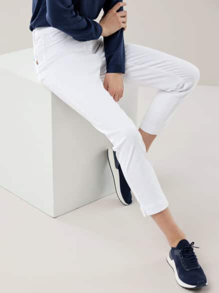 7/8-Jeans Slim-Effekt Weiß 7/8-Jeans Slim-Effekt Weiß