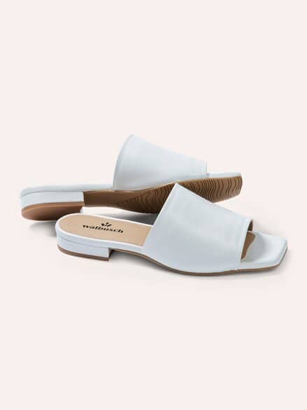 Bequem Pantolette Supersoft Weiß