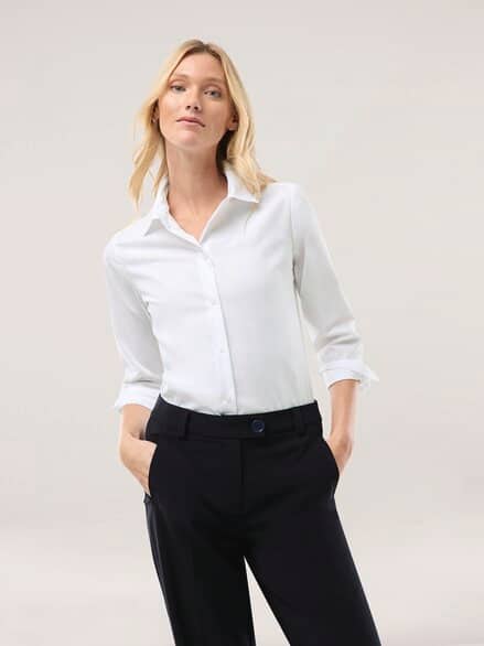 Extraglatt-Hemdbluse Everyday 2.0 Weiß Extraglatt-Hemdbluse Everyday 2.0 Weiß