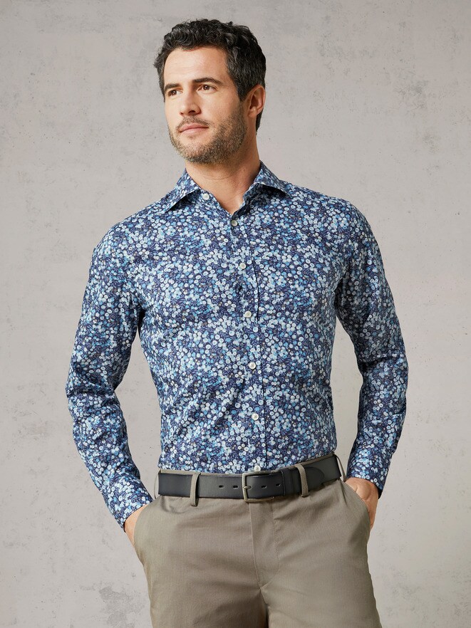 Liberty-Hemd Print Blue Hour Liberty-Hemd Print Blue Hour