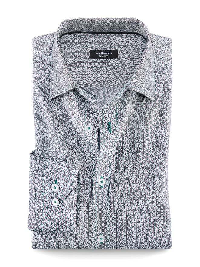 Easycare-Print-Hemd Kaleidoskop Easycare-Print-Hemd Kaleidoskop