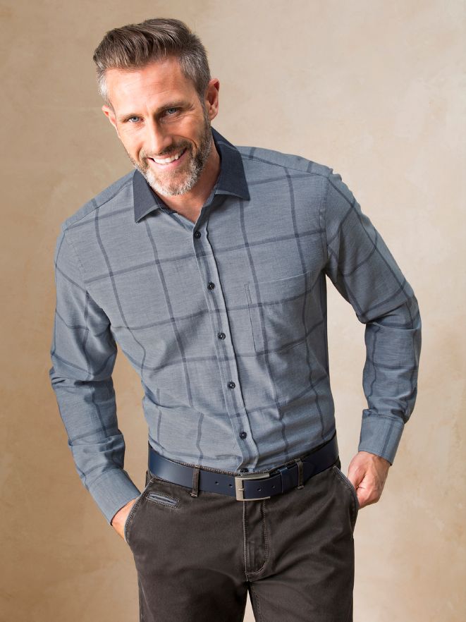 Jacquard-Hemd Inside-Out Jacquard-Hemd Inside-Out