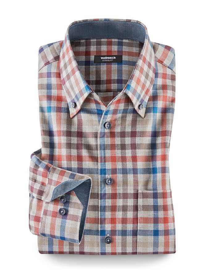 Extraglatt-Hemd Herbsttwill Extraglatt-Hemd Herbsttwill