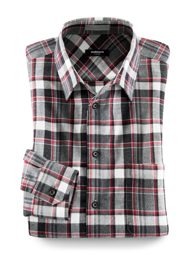 Leichtflanell-Hemd Wintermelange Leichtflanell-Hemd Wintermelange