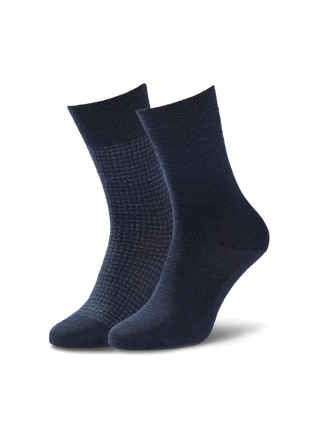 Merinosocke Hahnentritt 2er-Pack Merinosocke Hahnentritt 2er-Pack