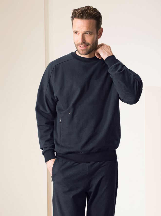 Denim Freizeitsweater Denim Freizeitsweater