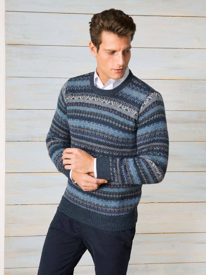 Alpaka Pullover Fair Isle Alpaka Pullover Fair Isle