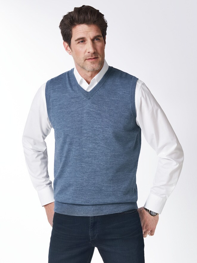 Merino-Mix V-Pullunder Merino-Mix V-Pullunder