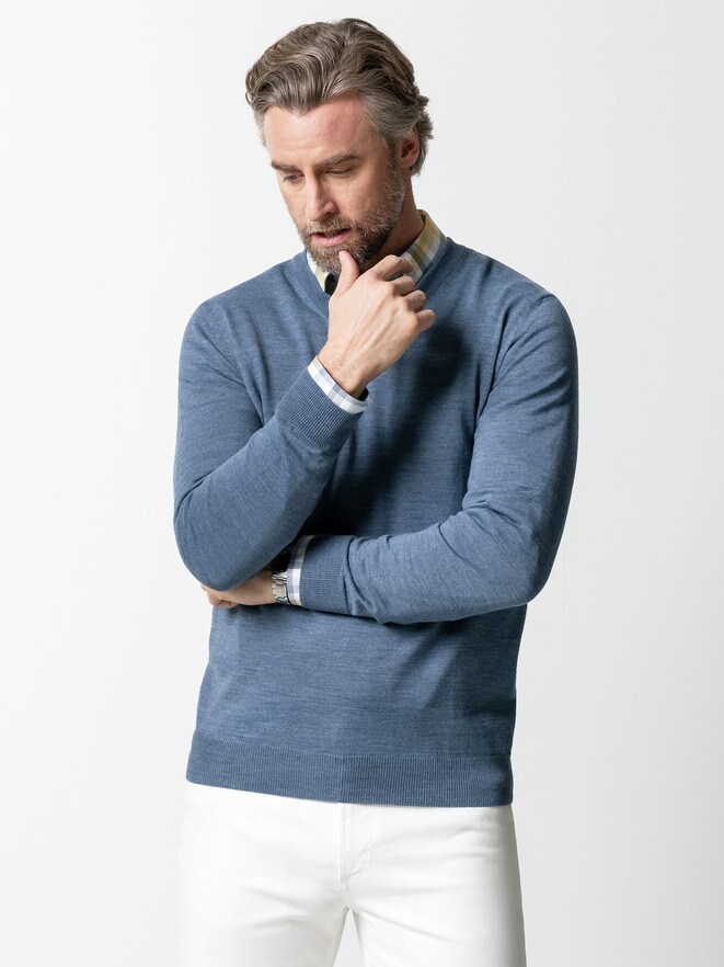 Merino-Mix V-Pullover Merino-Mix V-Pullover