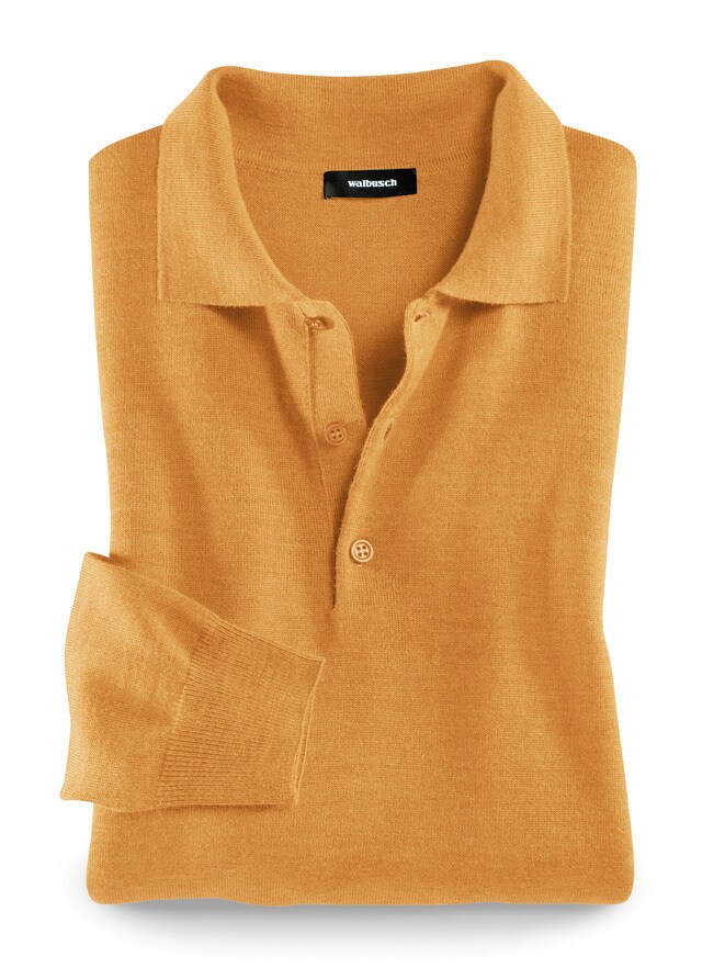 Merino-Mix Polo-Pullover Merino-Mix Polo-Pullover