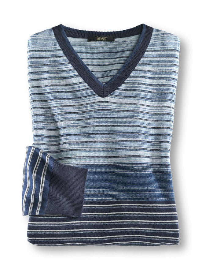 Franceso Morri Streifen-Pullover Franceso Morri Streifen-Pullover