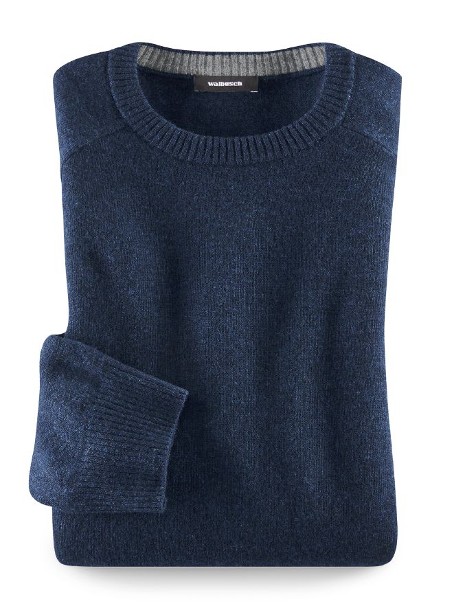 Lambswool Rundhals-Pullover Lambswool Rundhals-Pullover