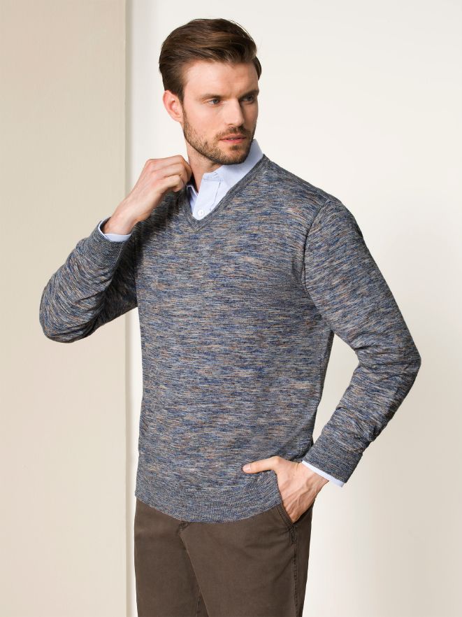 Leinen-Pullover Ultraleicht Leinen-Pullover Ultraleicht