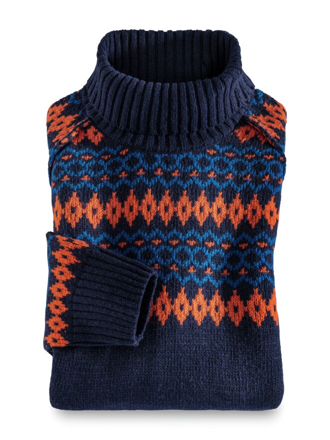 Norweger Rollkragen-Pullover Norweger Rollkragen-Pullover