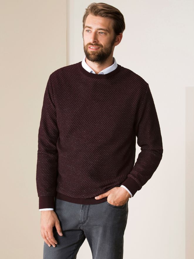 Honeycomb-Pullover Honeycomb-Pullover