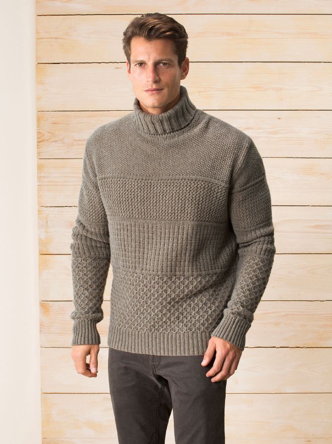 Rollkragenpullover Aran Rollkragenpullover Aran