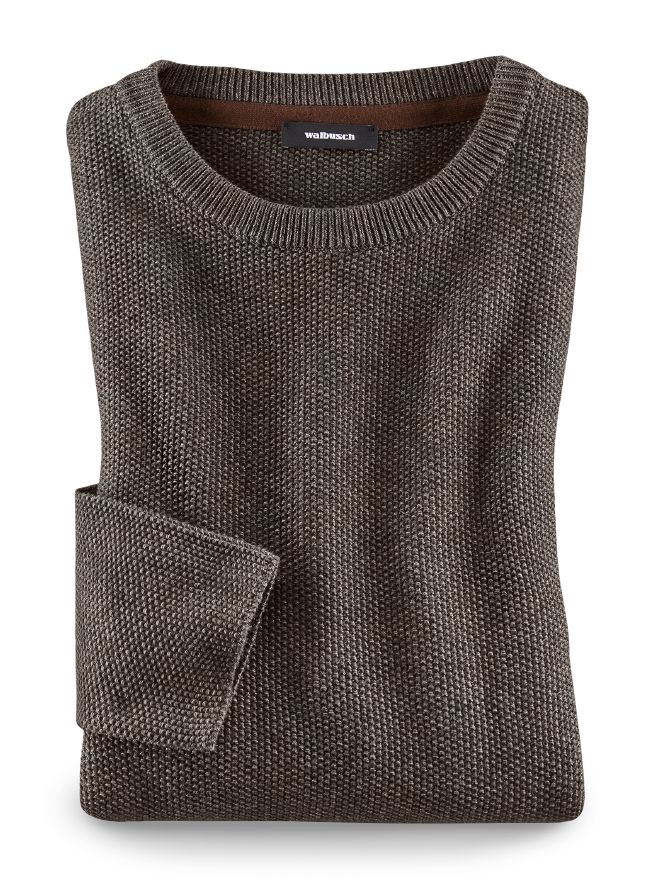 Strukturpullover Punto Riso Strukturpullover Punto Riso