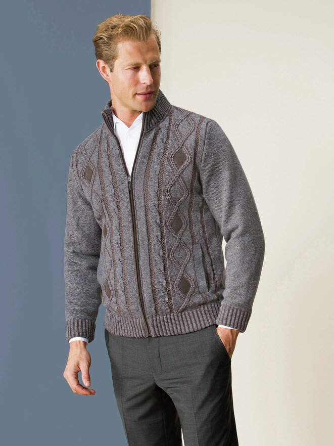 Strickblouson Alcantara Strickblouson Alcantara