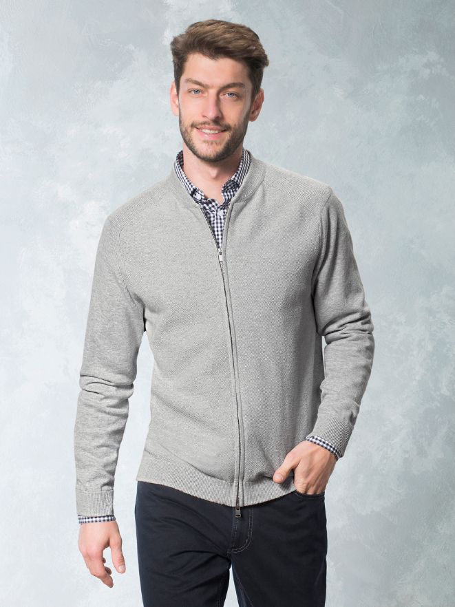 Zip-Cardigan Strickmix Zip-Cardigan Strickmix