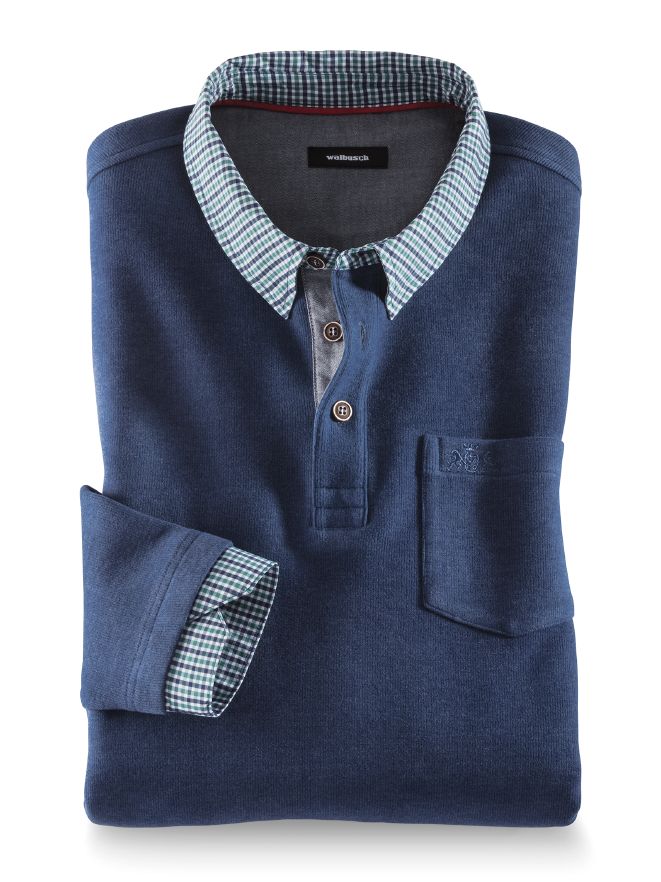 Hemd-Pullover 2 in 1 Hemd-Pullover 2 in 1