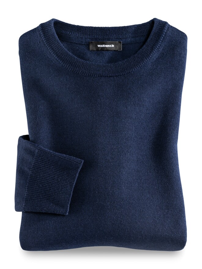 Merino-Mix Rundhals-Pullover Merino-Mix Rundhals-Pullover