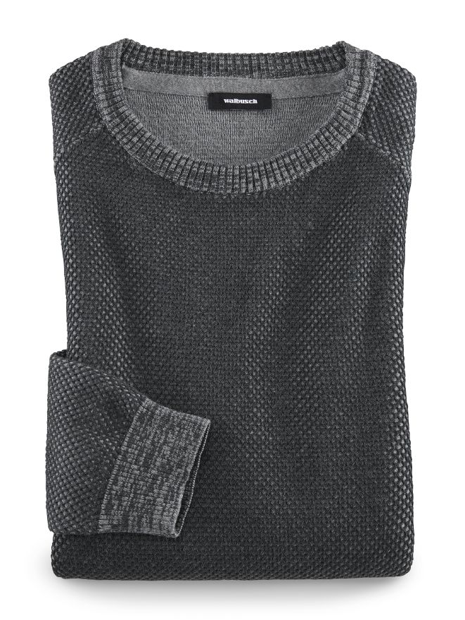 Rundhals Pullover Honeycomb Rundhals Pullover Honeycomb