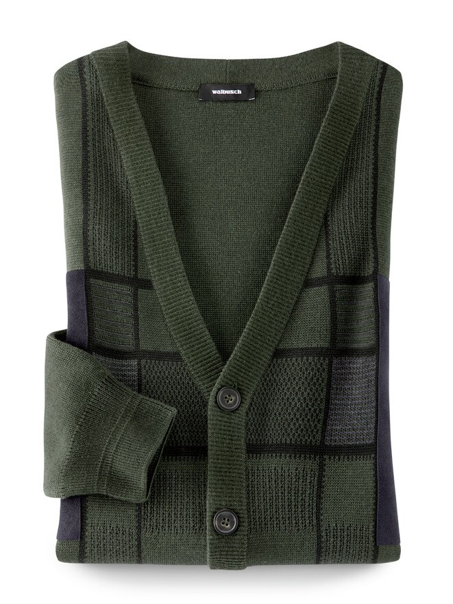Cardigan Alcantara- Patch Cardigan Alcantara- Patch