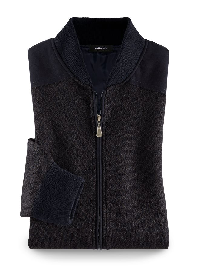 Strick- Blouson Feinjacquard Strick- Blouson Feinjacquard