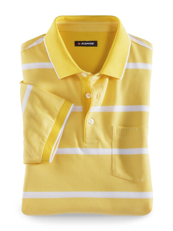 Klepper Extraglatt Streifen-Polo Klepper Extraglatt Streifen-Polo