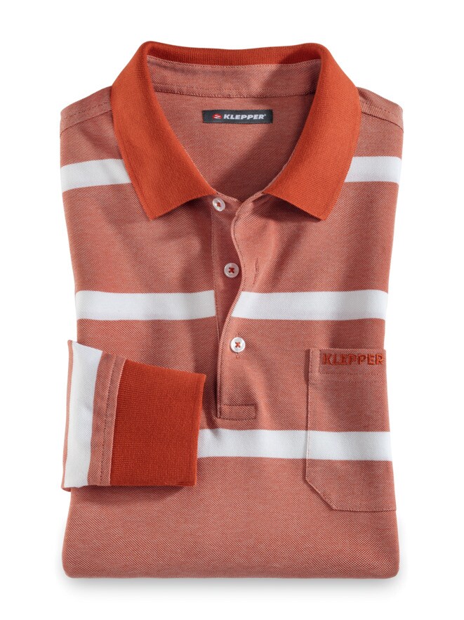 Klepper Extraglatt Langarm-Polo Klepper Extraglatt Langarm-Polo