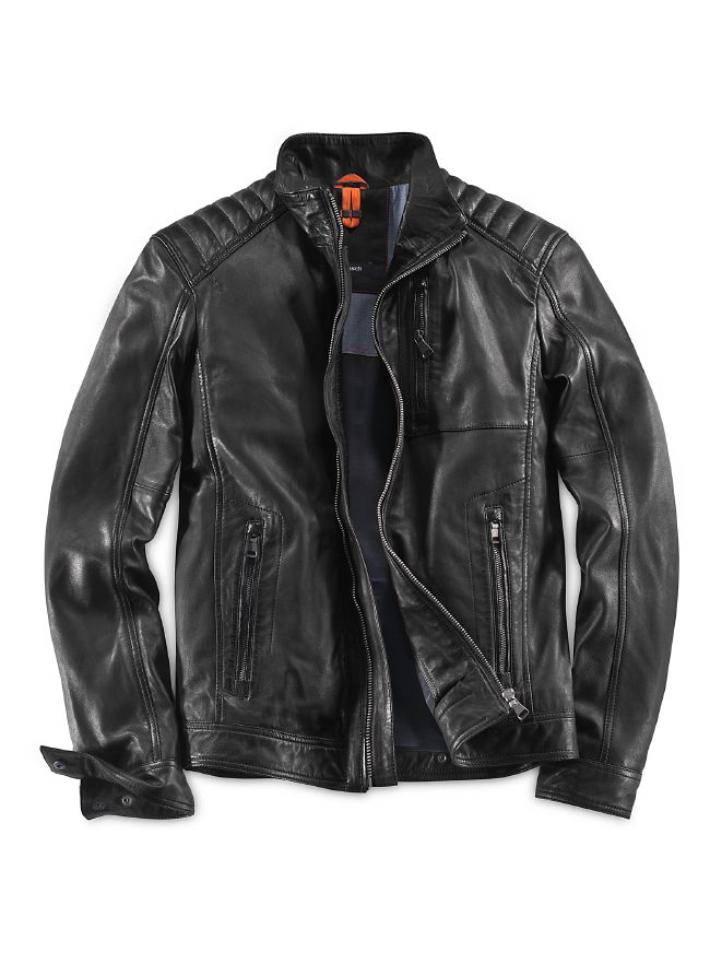 Glattleder Blouson Glattleder Blouson