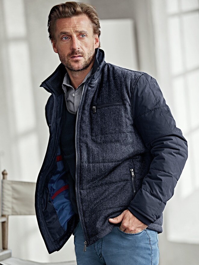 Woll-Mix Übergangsjacke Woll-Mix Übergangsjacke
