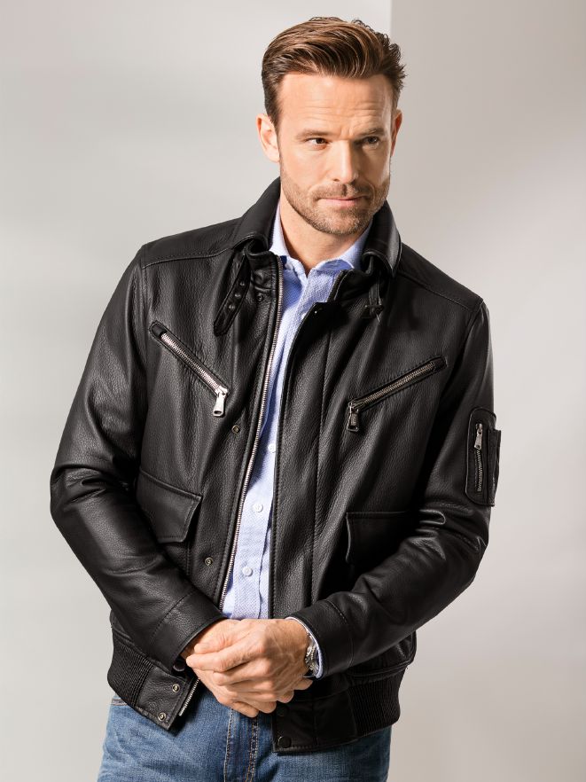 Heinz Bauer Hirschleder Blouson Heinz Bauer Hirschleder Blouson