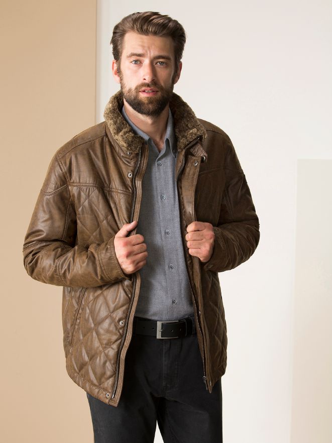 Nappaskin Blouson Nappaskin Blouson