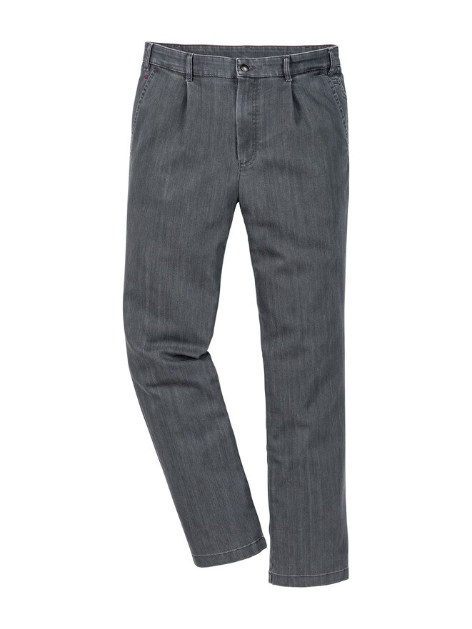 Bundfalten-Tiefbund-Jeans T400 Bundfalten-Tiefbund-Jeans T400