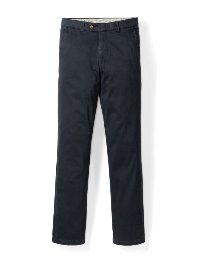 Pima Baumwoll-Chino Palme Pima Baumwoll-Chino Palme