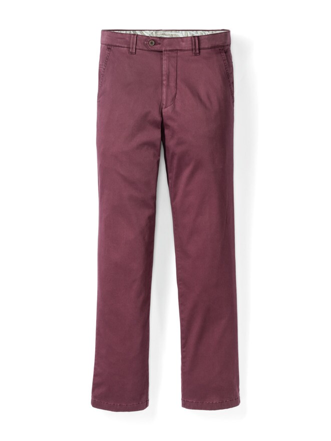Pima Baumwoll-Chino Palme Pima Baumwoll-Chino Palme