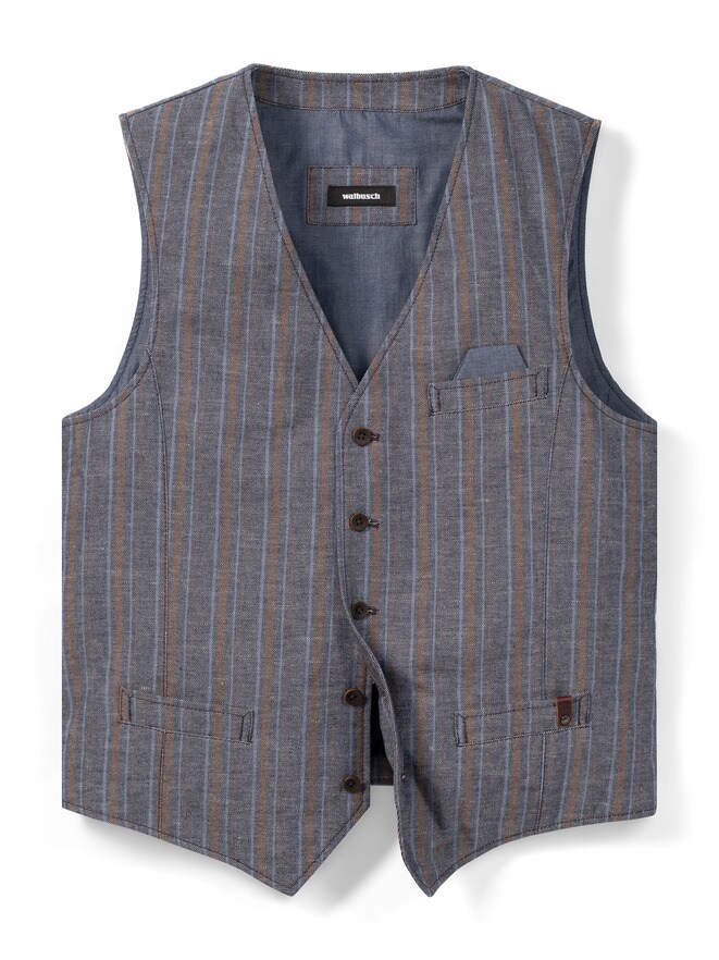Jeansstreifen Weste Jeansstreifen Weste