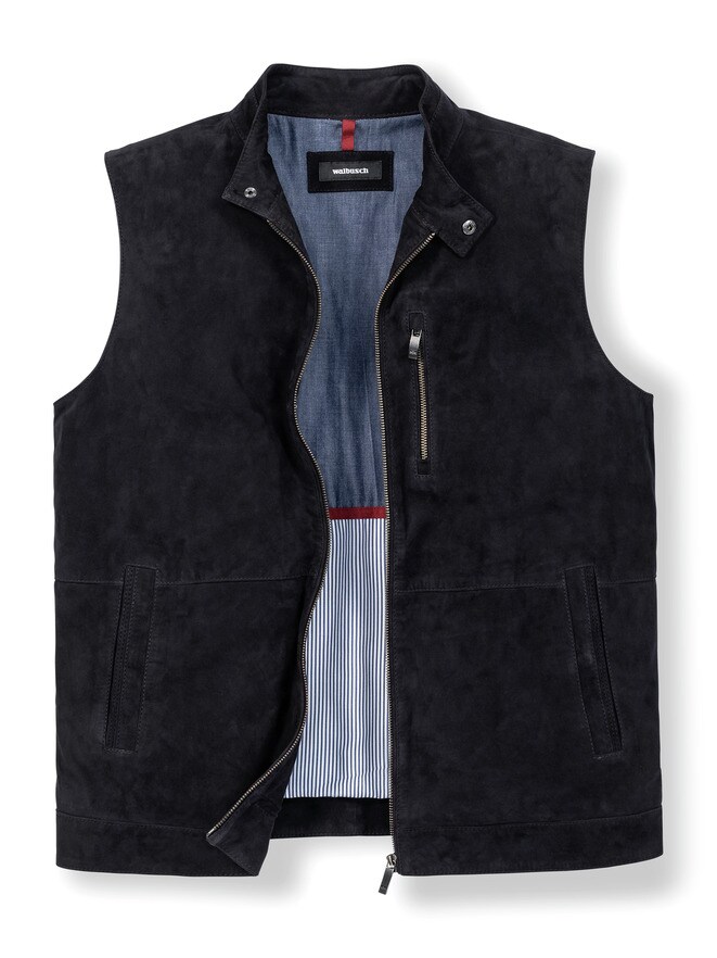 Wildleder-Weste Wildleder-Weste