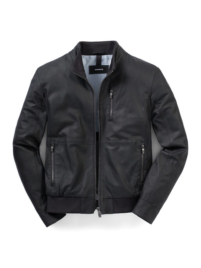 Seidennappa Lederblouson Seidennappa Lederblouson