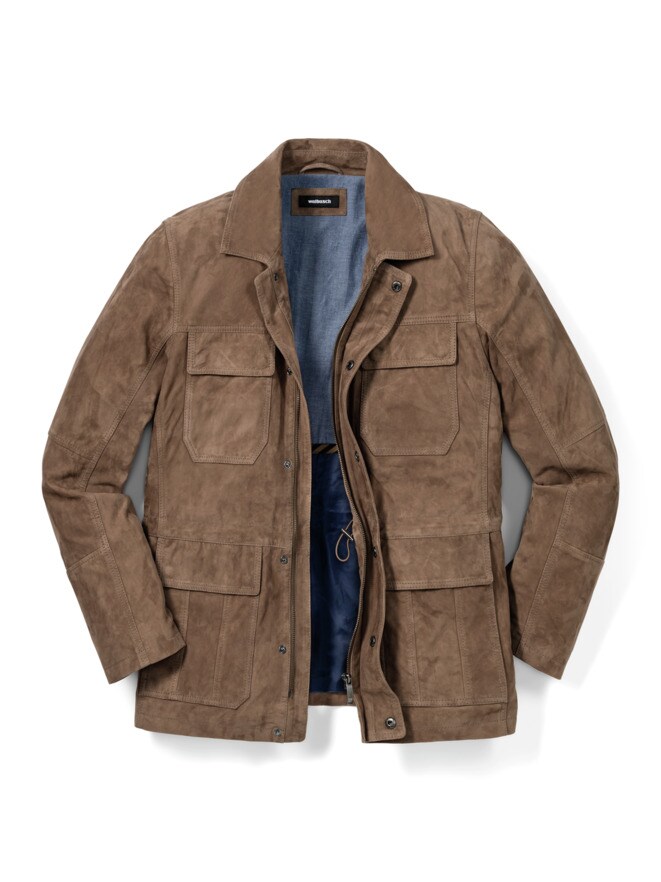 Veloursleder-Jacke Veloursleder-Jacke