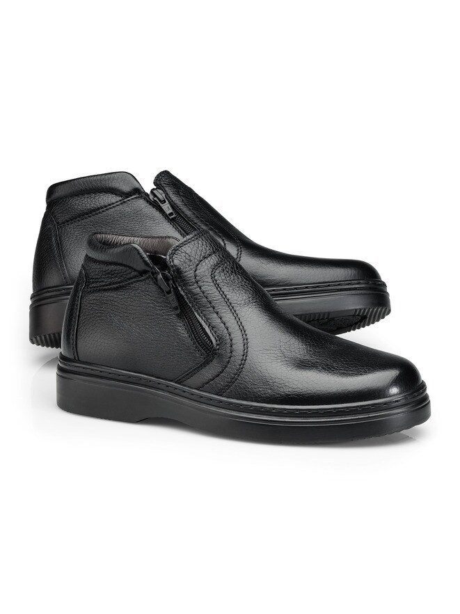 Hirschleder-Lammfellschuh Hirschleder-Lammfellschuh