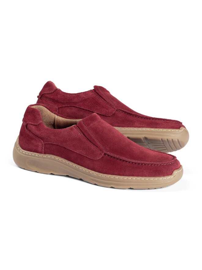 Wildleder Komfort-Slipper Wildleder Komfort-Slipper