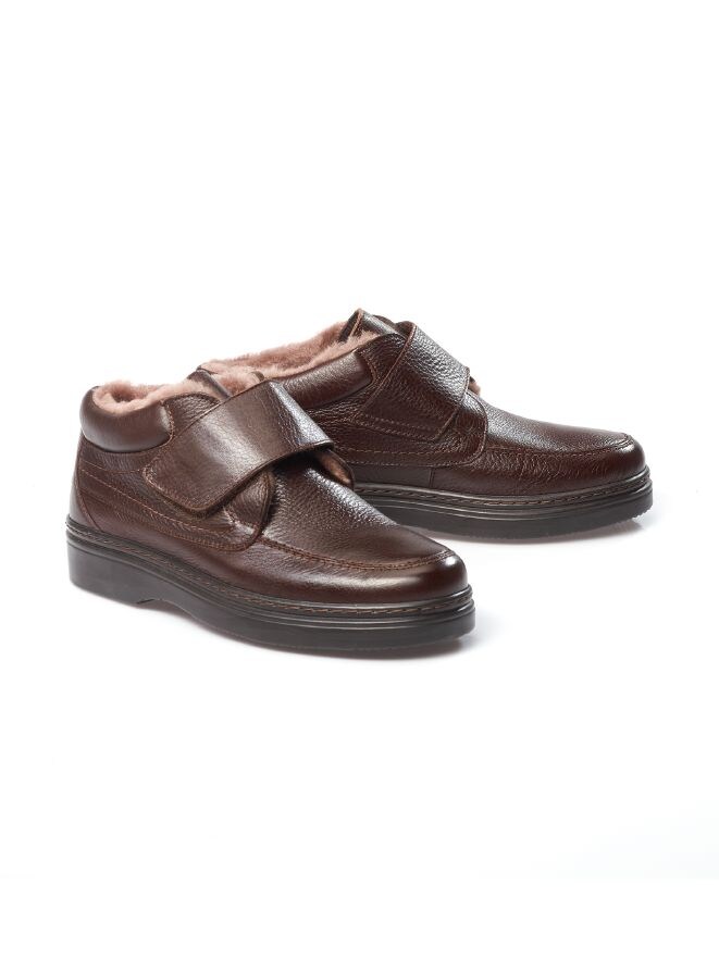 Lammfell-Klettschuh Lammfell-Klettschuh