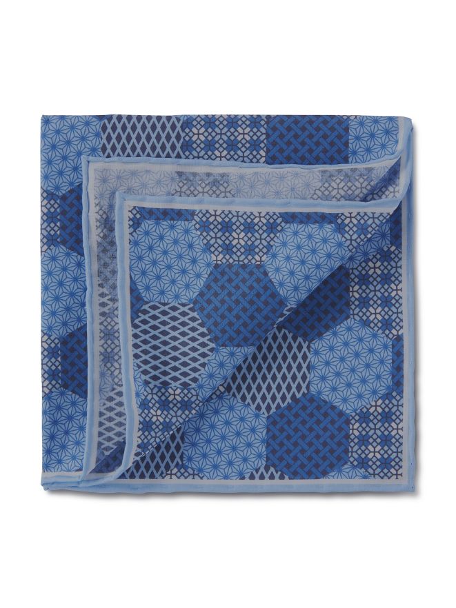 Einstecktuch Ornament-Patchwork Einstecktuch Ornament-Patchwork