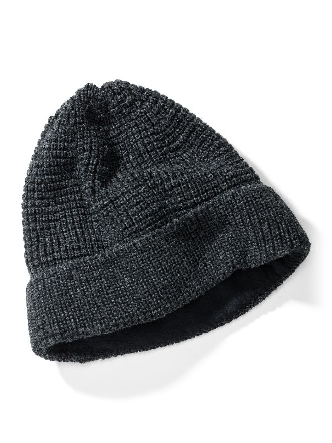 Schurwoll-Strickmütze Schurwoll-Strickmütze